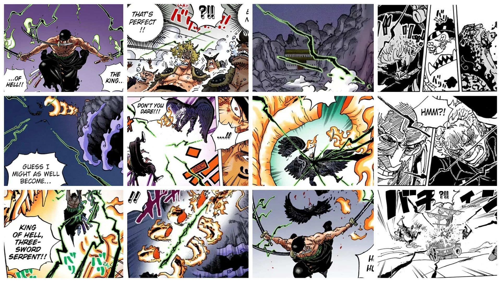 Zoro's Haki feats in One Piece are impressive (Image via Shueisha)